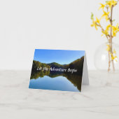 Carte Félicitations pour votre retraite (Fleur jaune)