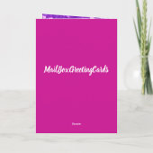 Carte Félicitations Pour Votre Salutation Fiançailles (Dos)