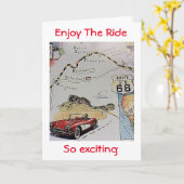 CARTE FÉLICITATIONS=PROFITEZ DE LA PROMENADE (Fleur jaune)