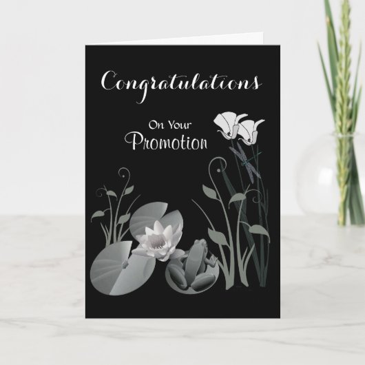 Carte Félicitations / Promotion - Marshland Graphics (Devant)