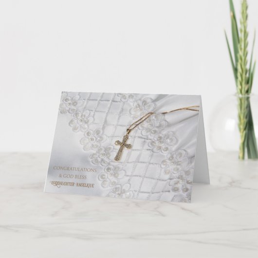 Carte Félicitations & Que Dieu bénisse Tout lien de pare (Devant)