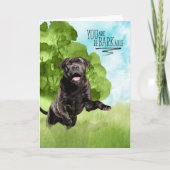 Carte Félicitations reBARKable Chien Cane Corso (Devant)
