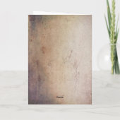 Carte Félicitations Rustiques Diplômé 2 de la 2e année (Dos)