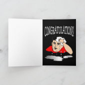 Carte félicitations sarcastiques drôles (Intérieur)