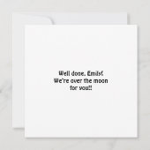 Carte Félicitations Smarty Pants Drôle Drôle Cat Cartoon (Dos)