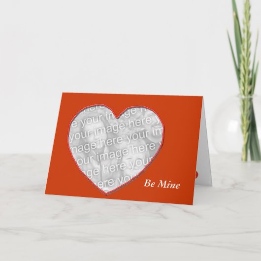 Carte - Félicitations - Soyez à moi (modèle de pho (Devant)