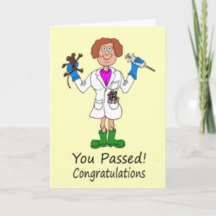 Carte Félicitations sur devenir qualifié en tant que