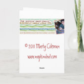 Carte Félicitations sur la publication ! (Dos)