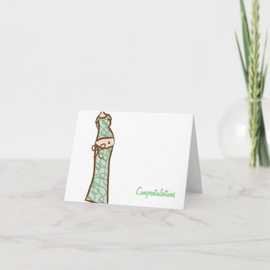 Carte Félicitations sur votre grossesse (Devant)