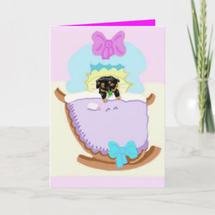 Carte Félicitations sur votre nouveau chiot