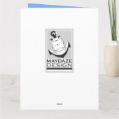 Carte félicitations sur votre nouvelle maison (formes de (Dos)