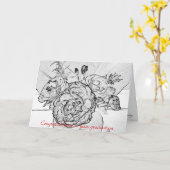 Carte Félicitations sur votre obtention du diplôme (Fleur jaune)