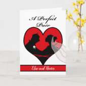 Carte Félicitations Valentine's Day Mariage, Ajouter des (Fleur jaune)