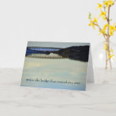Carte Félicitez le pont (Fleur jaune)