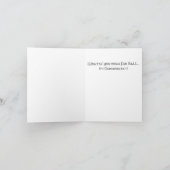 Carte Féline Féline Féline Félin design (Intérieur)