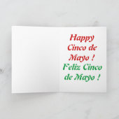CARTE FELIZ CINCO DE MAYO ! (Intérieur)