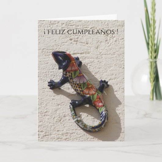 Carte feliz cumpleaños (Devant)