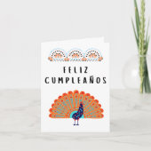 Carte Feliz cumpleaños (Devant)