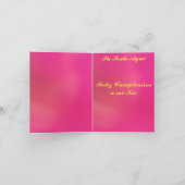 Carte - Feliz Cumpleaños a mi Tía - Rosa (Intérieur)