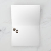 Carte Feliz cumpleaños, Loup, Loups, Animaux (Intérieur)