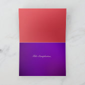Carte - Feliz Cumpleaños - Rosa rosa (Intérieur)