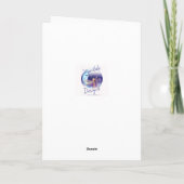 Carte Feliz Cumpleaños with venf package, bunting (Dos)