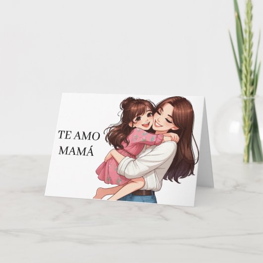 Carte Feliz día de la madre (Devant)