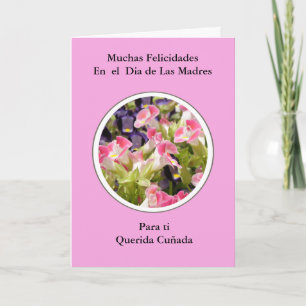 Carte Feliz Dia de Las Madres Cuñada