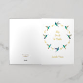 Carte Feliz Dia De Las Madres personnalisable (Mise à l'extérieur)