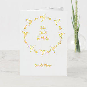 Carte Feliz Dia De Las Madres personnalisable