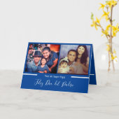 Carte Feliz día del Padre Super Papá espagnol (Fleur jaune)