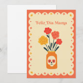 Carte Feliz Día Mamá | Carte de la Fête des Mères (Devant / Derrière)