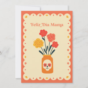 Carte Feliz Día Mamá Carte Día de las Madres