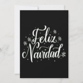 Carte Feliz Navidad (Devant)