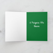 Carte Feliz Navidad Bernese Mountain Dog (Intérieur)