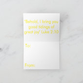 Carte Feliz Navidad Christmas (Intérieur)