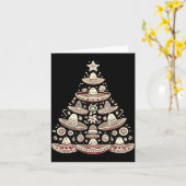 Carte Feliz Navidad Mexican Sombrero Christmas Tree Men (Fleur jaune)