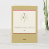 Carte Feliz Navidad Mexique Espagnol Joyeux Noël Carrela (Dos)