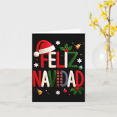 Carte Feliz Navidad Pajamas Spanish Mexican Christmas Bo (Fleur jaune)