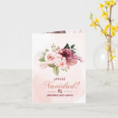 Carte ¡FELIZ Navidad ! | ¡PRÓSPERO AÑO NUEVO ! | Salutat (Fleur jaune)