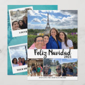 Carte Feliz Navidad Travel Christmas Card (Devant / Derrière)