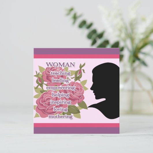 Carte Femme (Debout devant)