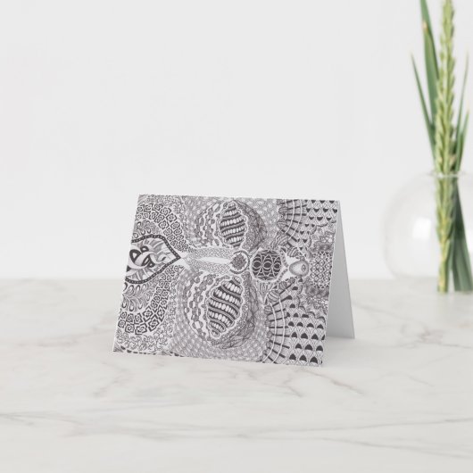 Carte Femme à ailes (Devant)