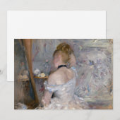 Carte Femme à la Toilette | Berthe Morisot (Devant / Derrière)