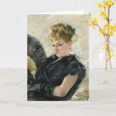Carte Femme À L'éventail | Berthe Morisot (Fleur jaune)