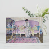 Carte Femme assise sur le canapé | Frederick Carl Friese (Debout devant)