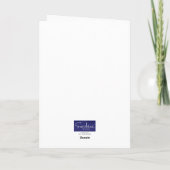 Carte Femme Cousin Anniversaire Oiseau et Papillons (Dos)