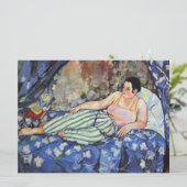 Carte Femme dans la chambre Bleue (par Suzanne Valadon) (Debout devant)