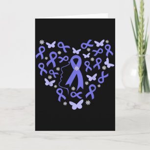 Carte Femme de cœur Soutien Guerrière du cancer de l'est