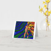 Carte Femme de l'eau (Fleur jaune)